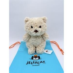 Jellycat Bartholomew Bear Junior NWT Authentic With Dust Bag